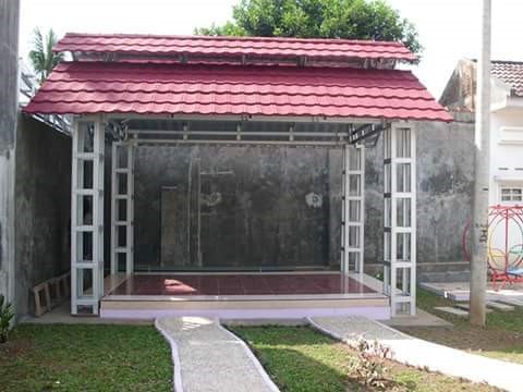 Inspirasi Gazebo Baja Ringan