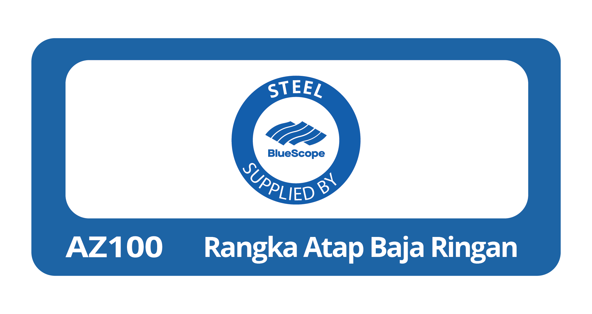 Sticker Biru BluesCope Zacs